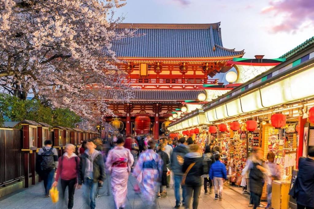 Apartmán 403 Oshiage Sta 3mins Walk! Wi-fi & Elevator 4pax *