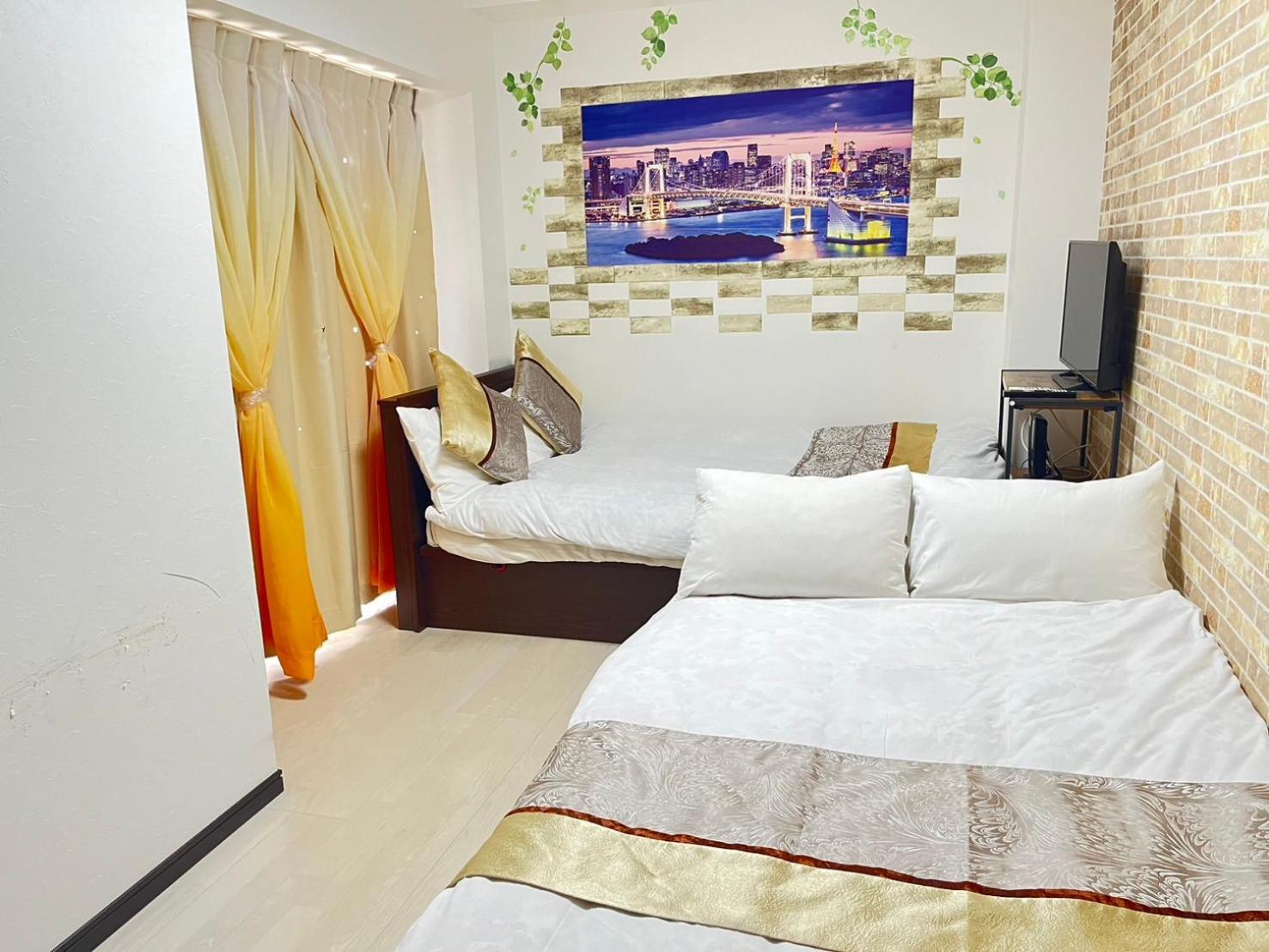 403 Oshiage Sta 3mins Walk! Wi-fi & Elevator 4pax Apartmán